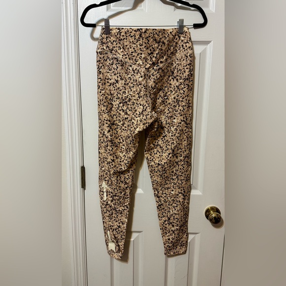 Anthropologie | The Upside Leopard Dance Midi Leggings in the color Safari Print - Picture 5 of 7